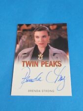BRENDA STRONG - 2019 RITTENHOUSE TWIN PEAKS ARCHIVES AUTOGRAPH CARD picture