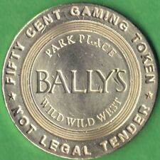 50 Cent Gaming Token from Bally's Park Place Casino in Atlantic City, New Jersey picture