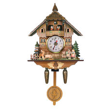 Cuckoo Wall Clock Vintage Wooden Hanging Clock Home Living Room Decor AU picture