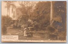 Fort Myers FL~Child In HE Heitman Yard~Southern Florida Fruit-Land Co~RPPC~1911 picture