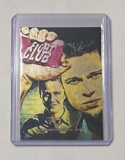 Fight Club Platinum Plated Artist Signed “Mischief. Mayhem. Soap.” Card 1/1 picture