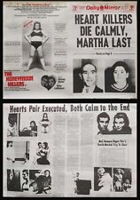 THE HONEYMOON KILLERS original 1970 serial killers 12x17 execute d/s press sheet picture