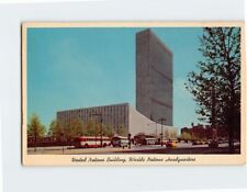 Postcard United Nations Building Worlds Nations Headquarters NYC New York USA picture
