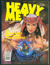 Vintage Heavy Metal Magazine May 1992 Pelaez Cover Art picture