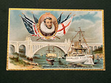 Tuck's Postcard Dated 1909 Henry Hudson Memorial Bridge to be Erected picture