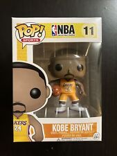 Funko Pop Kobe Bryant #24 11 Yellow Jersey NBA LA Lakers - Near Mint Authentic picture