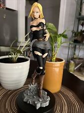 Anime Dragon Ball Z Android 18 Fashion Hot Girl 2 heads Figure Statue Toy 11.5” picture