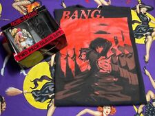 WoW Super Cowboy Bebop Collectors 2 Pint Glass and XL Shirt Spike Faye See Pics picture