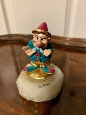 Ron Lee 1991 Hobo Clown Figurine on Onyx Base, Signed picture