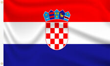 CROATIA FLAG CROATIAN  x2 5x3 -UK FLAG SELLER picture