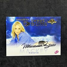Malorie Mackey Benchwarmer Dreamgirls Update Sweet Dreams Autograph Card 2018 picture