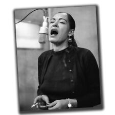 Billie Holiday FINE ART Celebrities Vintage Photo Glossy Big Size 8X10in M009  picture