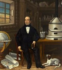 Dream-art Oil painting Man-of-Science-1839-American-19th-Century-oil-painting picture