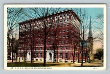 Grand Rapids MI, Historic 1914 Y.M.C.A. Building Michigan c1934 Vintage Postcard picture
