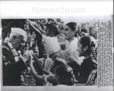 1963 Press Photo Jawaharlal Nehru - dfpb07919 picture