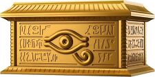 BANDAI ULTIMAGEAR YuGiOh Millennium Puzzle Storage Box Gold Sarcophagus ModelKit picture