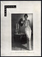 ADELE SIMPSON 1946 Fashion Ad EVENING GOWN Greek Inspired H S POGUE Cincinnati picture