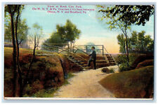 1911 Rock City Park, On W.N.Y & PA Traction Co's Lines Bradford PA Postcard picture