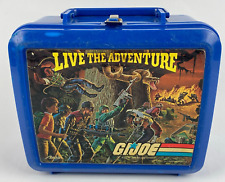 Vintage 1986 GI Joe Live The Adventure Plastic Alladin Lunch Box picture