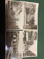vintage real picture X4 of Belfast Royal Ave. , Queens university ect., Shaws, picture