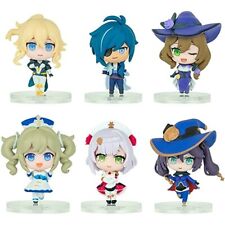 6Pcs/set Genshin Impact Doll Toy Cosplay Pendant Game Figure Model Kid Gift 8cm picture