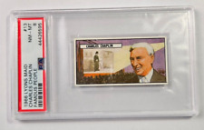 1966 Lyons Maid Famous People #13 Charlie (Charles) Chaplin PSA 8 NM-MT picture