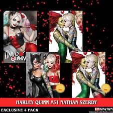 [4 PACK] HARLEY QUINN #31 NATHAN SZERDY (616) EXCLUSIVE VAR (07/12/2023) picture