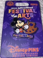 2024 Disney Parks Festival Of The Arts Mickey Mouse Artist Pin LR picture