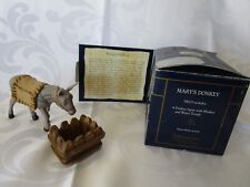 2005 Fontanini Mary’s Donkey with Blanket, Trough 5” Nativity Figure- 54020 EUC picture
