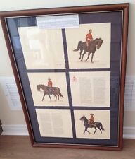 RARE Tom McNeely RCMP Sergeants Prints ( Framed ) picture