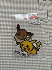 Pikachu Eevee Pokemon Sticker B-Side Labelitem From Japan picture