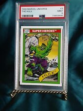 1990 Impel Marvel Universe #3 The Hulk PSA 9 MINT picture