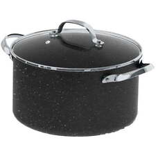 The Rock by Starfrit 060317-002-0000 6 qt Stockpot with Glass Lid picture