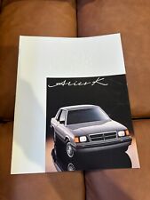 Original 1987 Dodge Aries K Deluxe Sales Brochure 87 LE Wagon picture