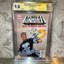 CGC 9.8 Punisher Kills The Marvel Universe #1 - Signed By Jon Bernthal picture