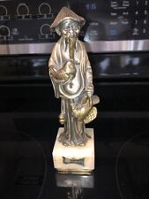 Belgium Lumedart Genuine Gold Plated Bronze Artistic Handwork Chinese Figure picture