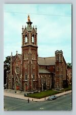Burlington VT- Vermont, Cathedral of the Immaculate Conception, Chrome Postcard picture