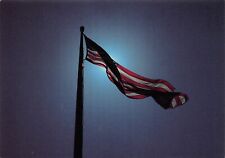 Vtg Postcard 6x4 Independence MO Missouri US Flag Pole Patriotic Harry Truman M2 picture