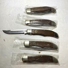 VINTAGE, CHICAGO CUTLERY P 22 USA FOLDING HUNTER KNIFE  ( 1 Knife Only) New picture