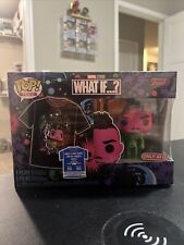 Funko Pop Marvel INFINITY KILLMONGER (BLACKLIGHT) with Tee (2XL) What If...? picture