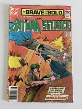 The Brave and the Bold Comic Book No. 162 Batman & Sgt. Rock  VG  1980 picture