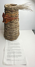 Jean Yano Handmade Palm Basket Artist Made 15