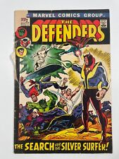 The Defenders #2 - 1972 - Low-grade - Silver Surfer joins team picture