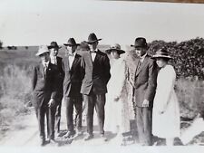 Edwardian Era Photo Snapshot Family On Texas Ranch Back Road picture
