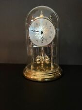 Anniversary Dome Glass Clock Black Forest Made in Germany works great picture