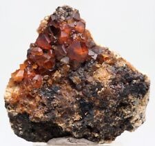 SPESSARTINE GARNET Crystal Cluster Mineral Specimen FUJIAN PROVINCE CHINA picture