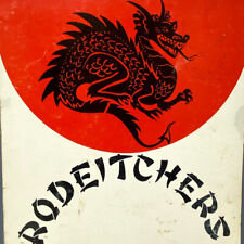 1970s Rodeitchers Chinese Restaurant Menu Freeland Michigan Rich Dorothy Trogan picture