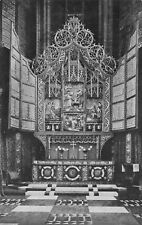 Liverpool Cathedral Lady Chapel The Reredos Postcard Vtg #24 picture