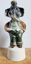 VTG Jim Beam 1960 Republican Elephant Pachyderm Campaigner Whiskey Decanter picture