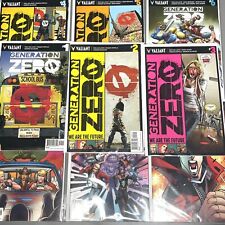 Valiant Comics Generation Zero Comic Books Set 1-9 Bundle Kid Super Heroes picture